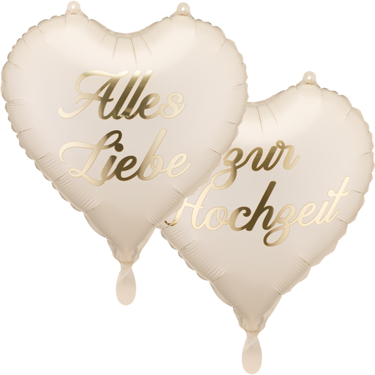 2 ballons - Plein d'amour pour votre mariage