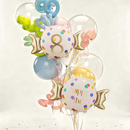 1 Ballon - Bonbon Happy Birthday