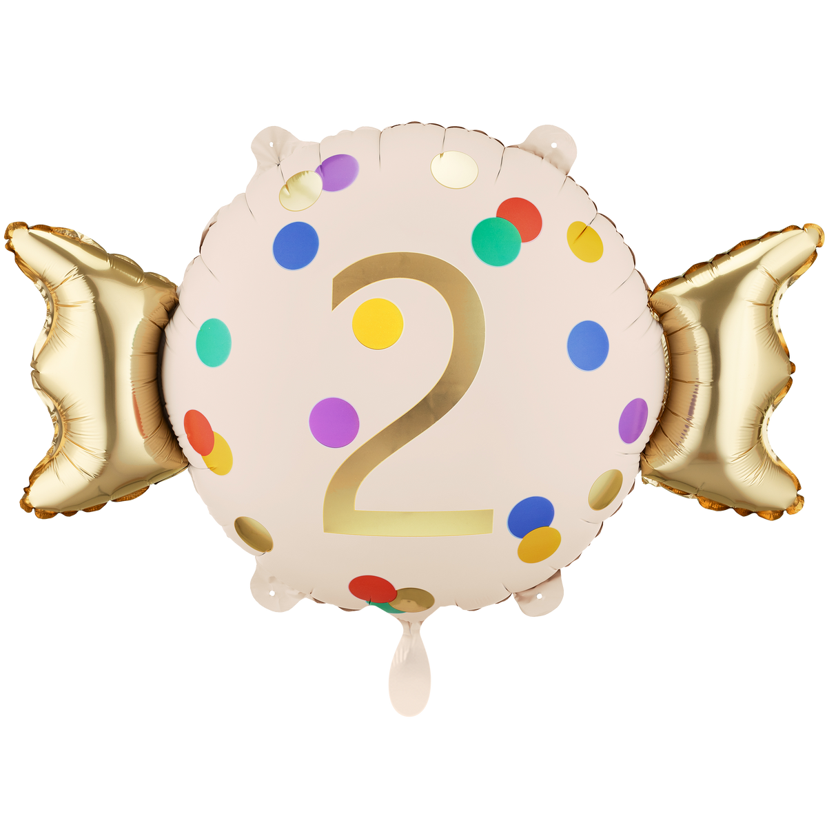 1 Ballon - Cijfer 2 - Snoep