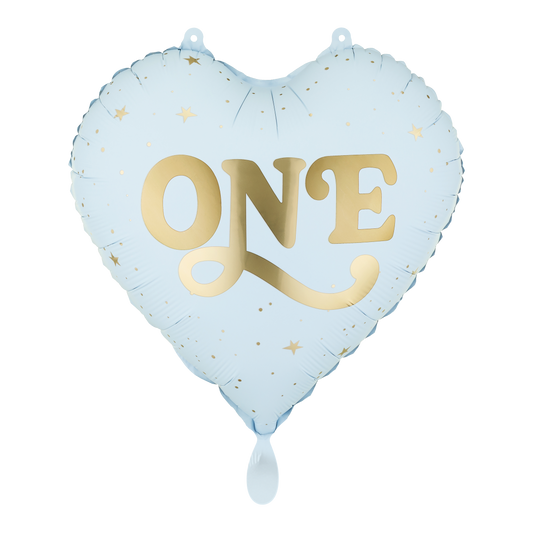 1 ballon - UN - Bleu clair
