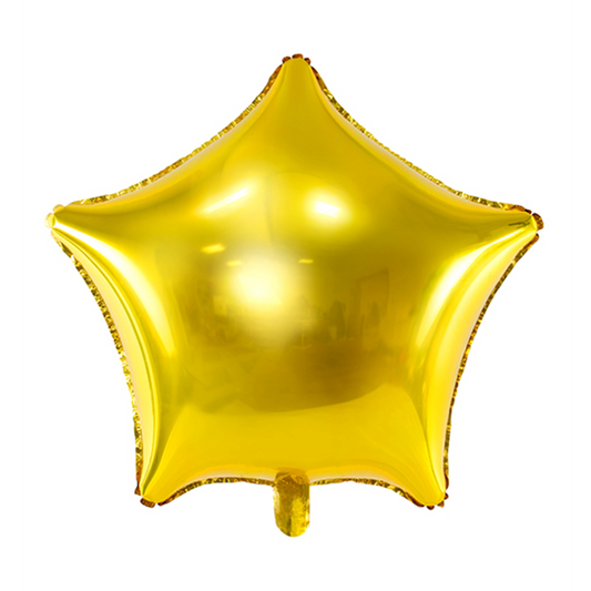 1 Ballon - Ster - Goud