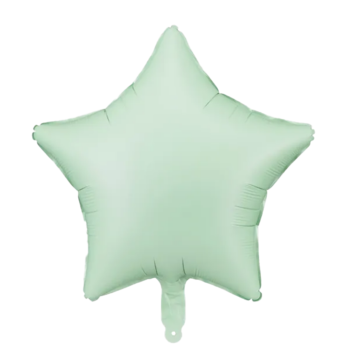 1 Ballon - Étoile - Satin - Vert