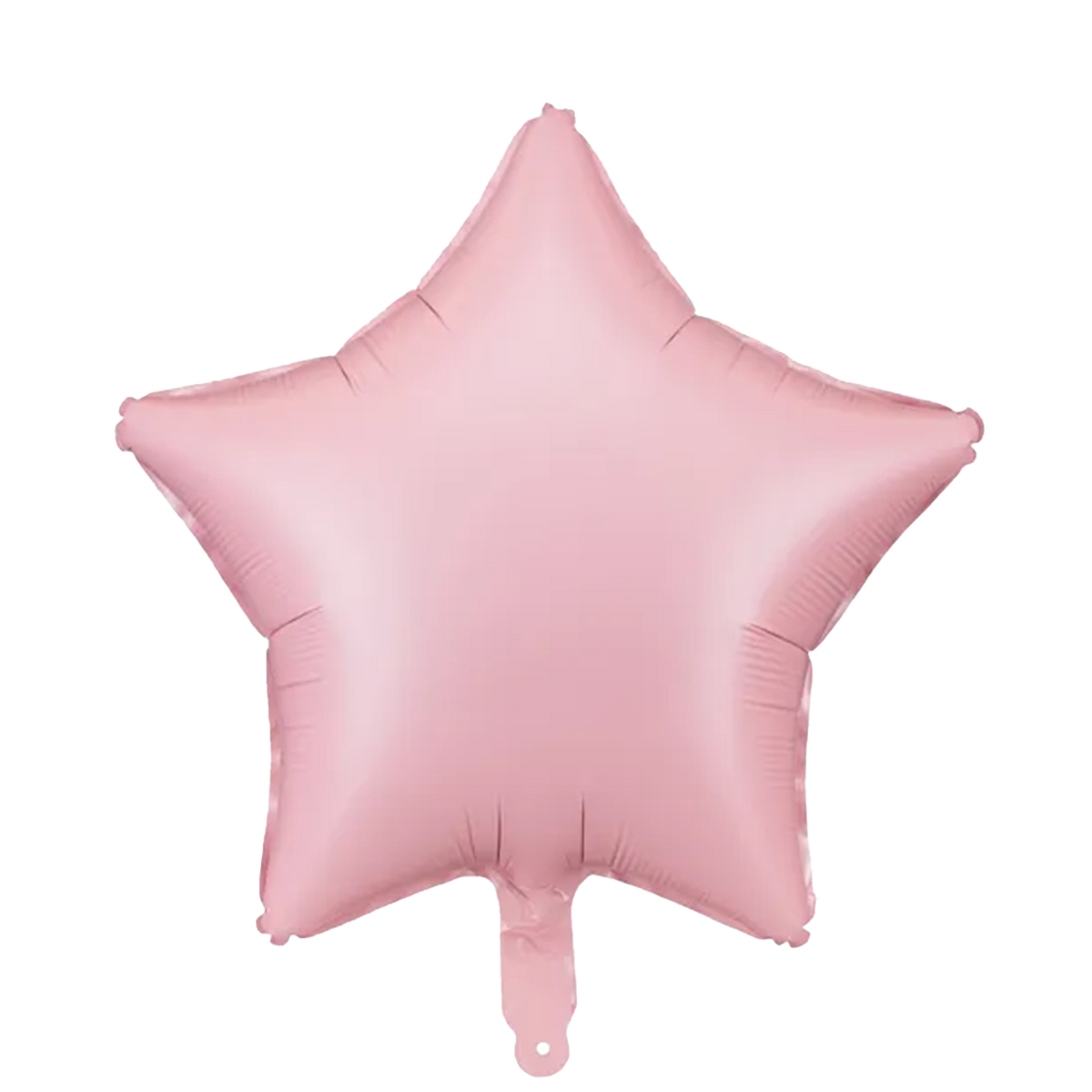 1 ballon - étoile - satin - rose