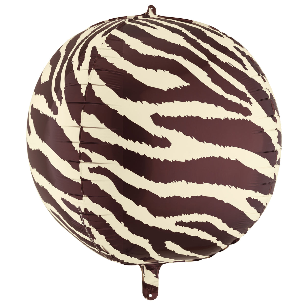 1 Ballon XXL - Zebraprint