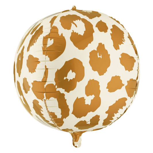 1 Ballon XXL - Imprimé léopard
