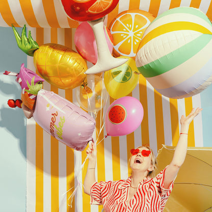 1 ballon XXL - rayures