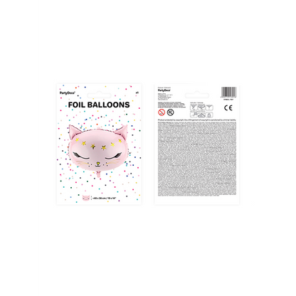 1 Ballon XXL - Glanzende Kat