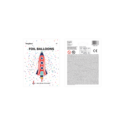 1 Ballon XXL - Fusée