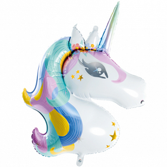 1 Ballon XXL - Licorne Pastel