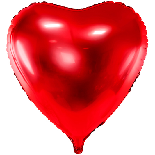 1 ballon XXL - Cœur - Rouge