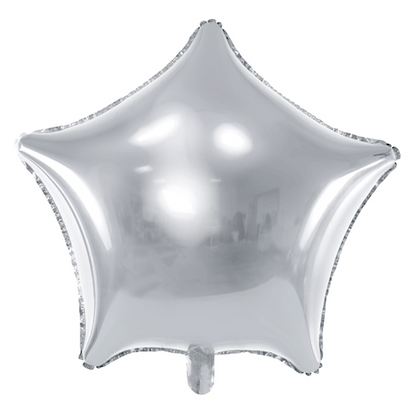 1 Ballon XXL - Étoile - Argenté