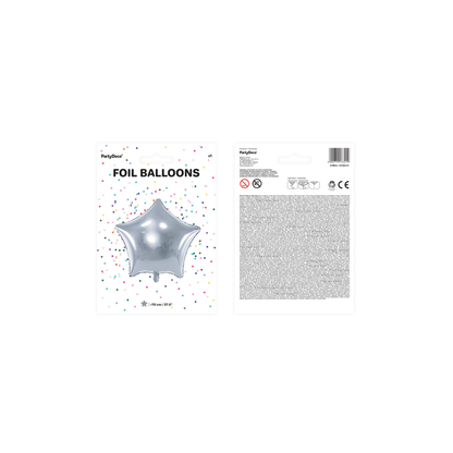 1 Ballon XXL - Étoile - Argenté