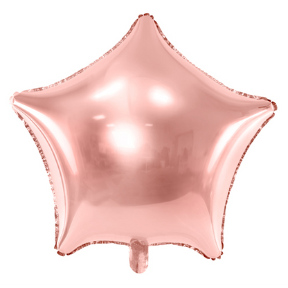 1 Ballon XXL - Étoile - Or Rose