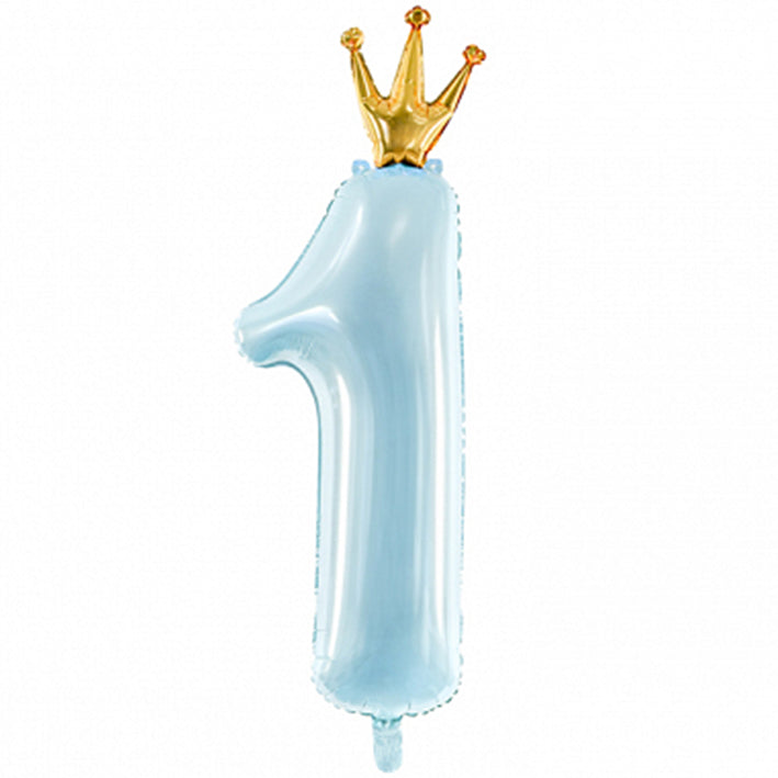 1 ballon XXL - Chiffre 1 - Prince