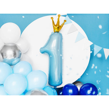 1 ballon XXL - Chiffre 1 - Prince