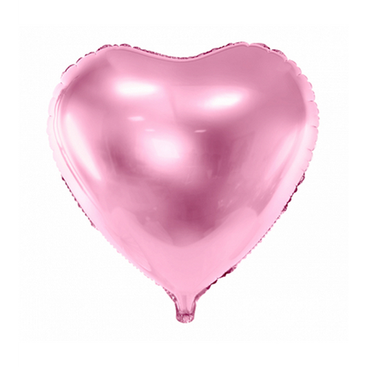 1 Ballon - Cœur - Rose