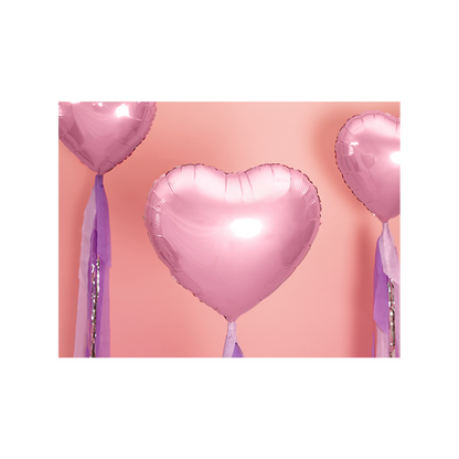 1 Ballon - Cœur - Rose
