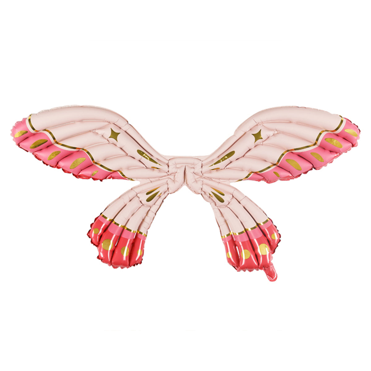 1 ballon - ailes de papillon - rose