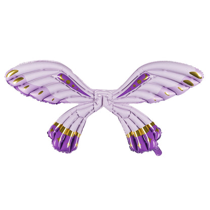 1 Ballon - Ailes de papillon - Violet
