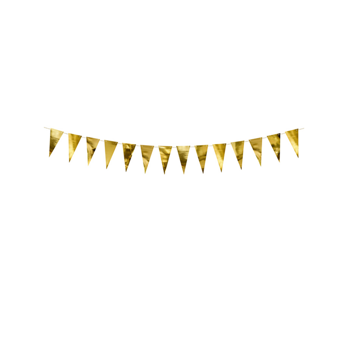 1 vlaggenlijn - 2,15m - Goud