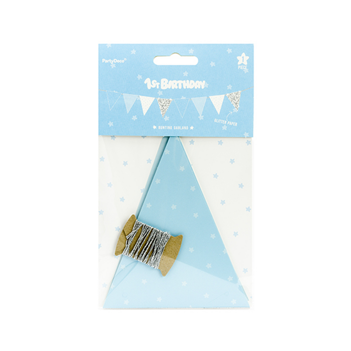 1 guirlande de fanions - 1,3 m - Boys Motion