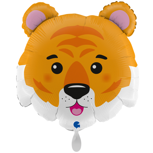 1 Ballon XXL - Tête de tigre