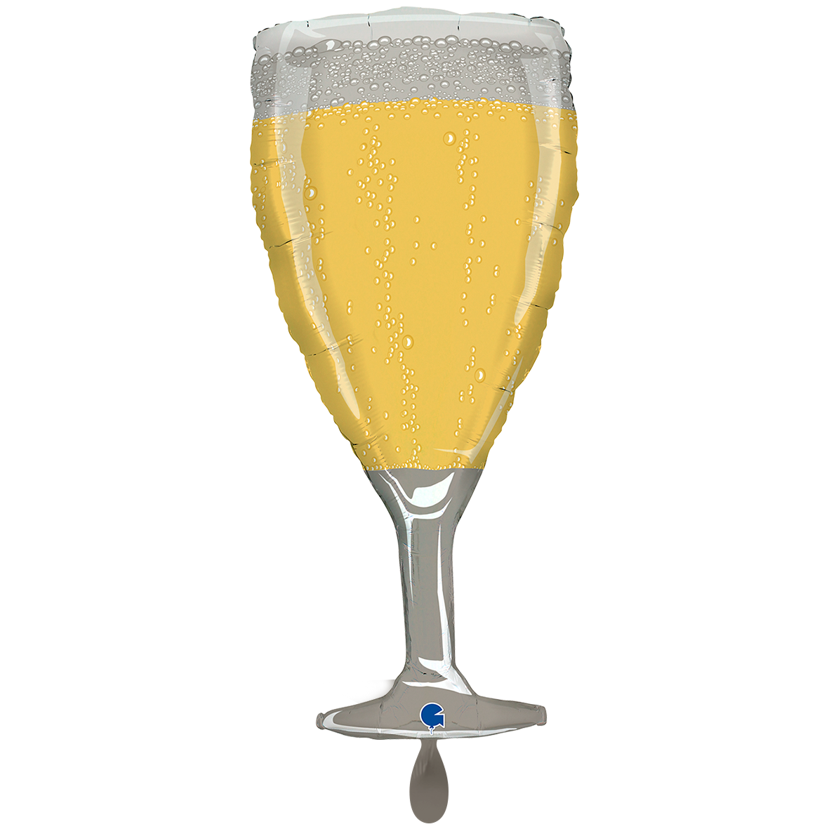 1 Ballon XXL - Champagneglas