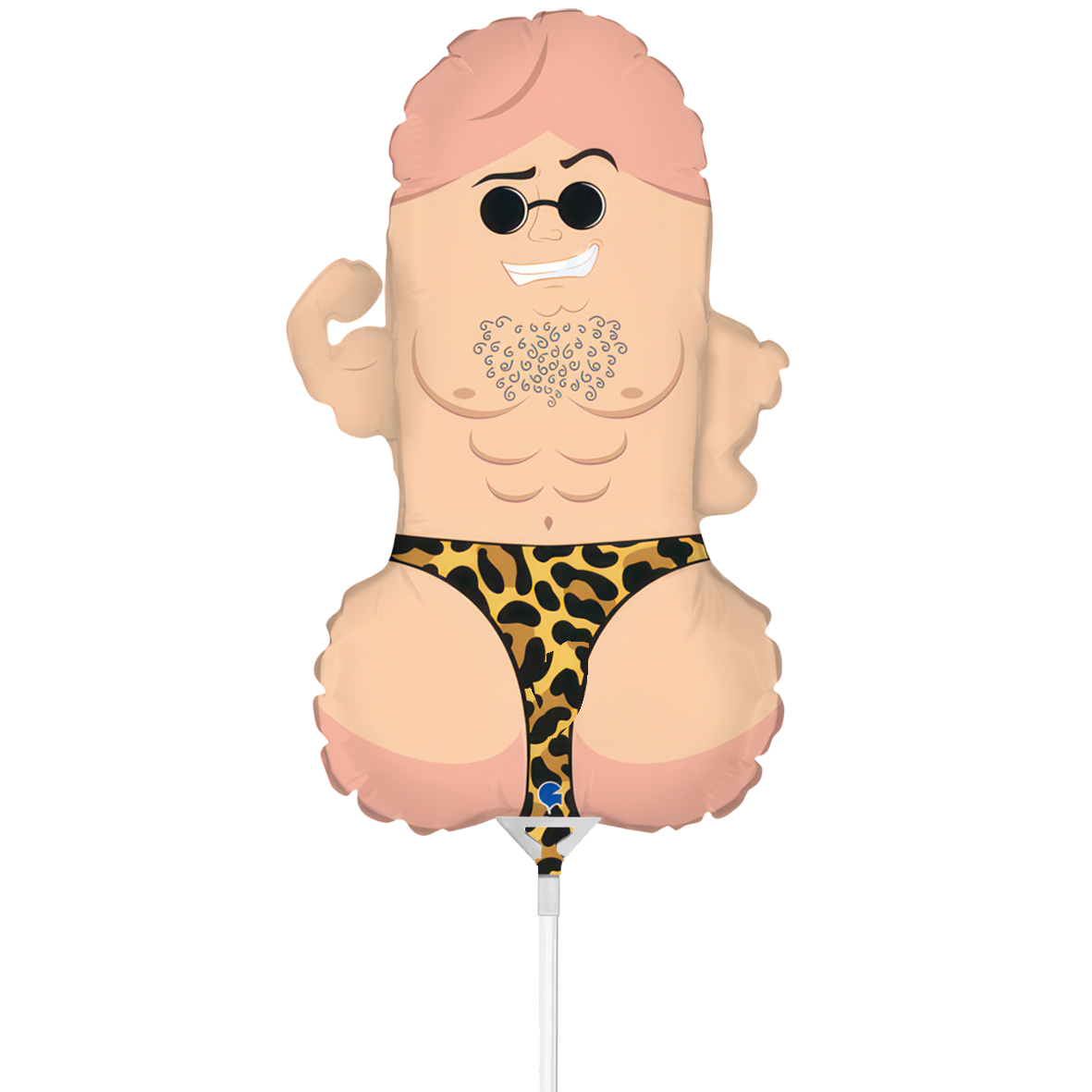 10 Miniballonnen Luchtgevuld - Mr. D (Onverpakt)