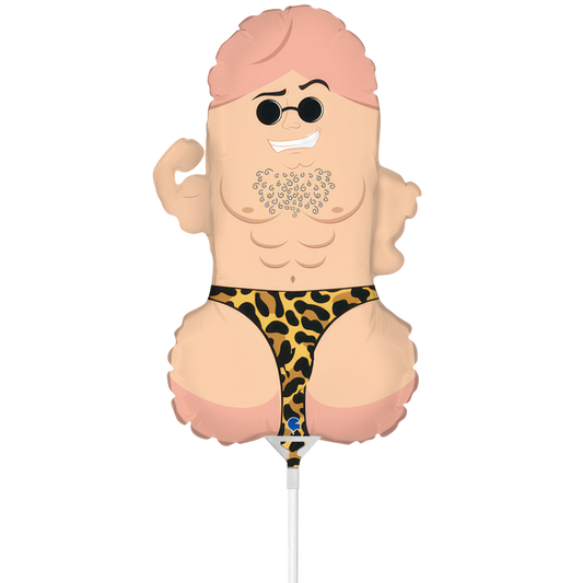 10 Miniballonnen Luchtgevuld - Mr. D (Onverpakt)