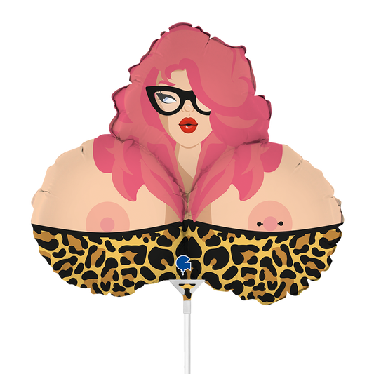 10 mini ballonnen (luchtgevuld) - Mrs. B (onverpakt)