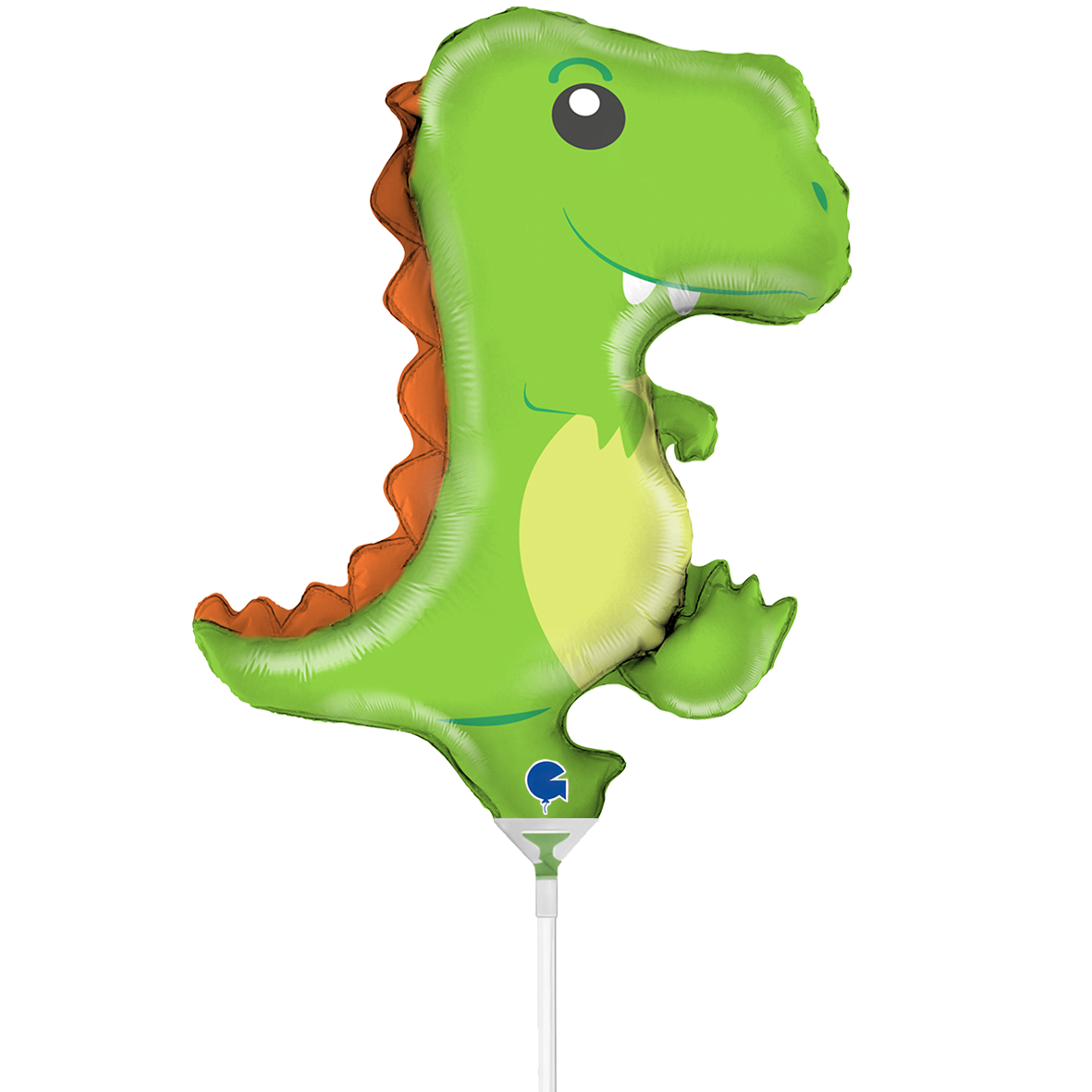 10 miniballonnen luchtgevuld - dinosaurus (onverpakt)