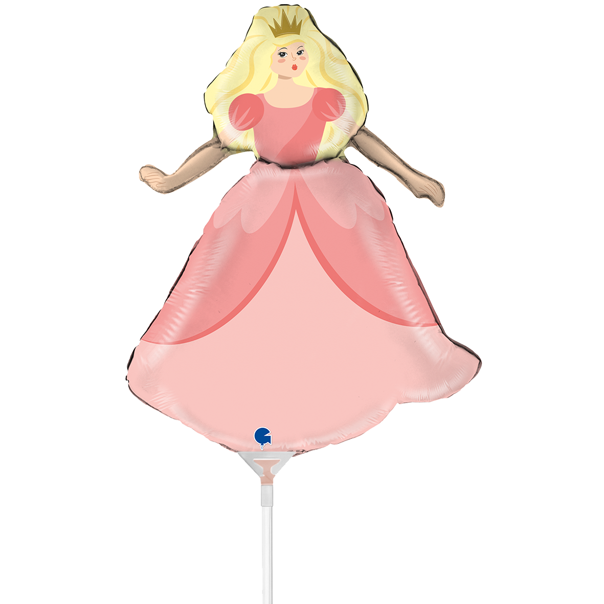10 Mini-ballonnen luchtgevuld - Princess (onverpakt)