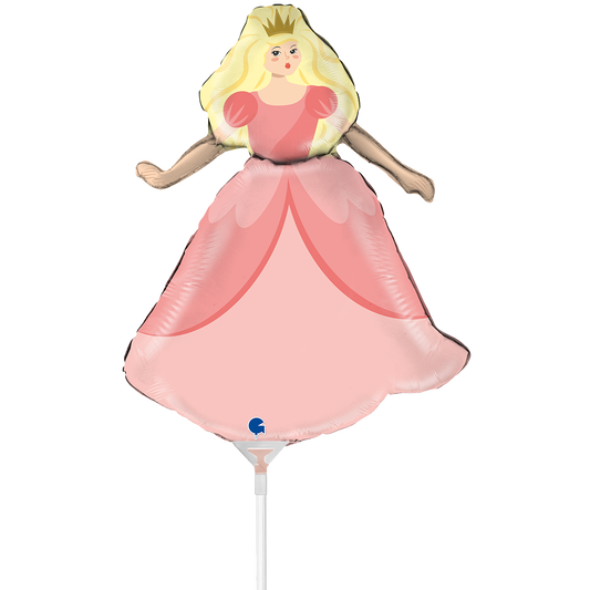 10 Mini-ballonnen luchtgevuld - Princess (onverpakt)