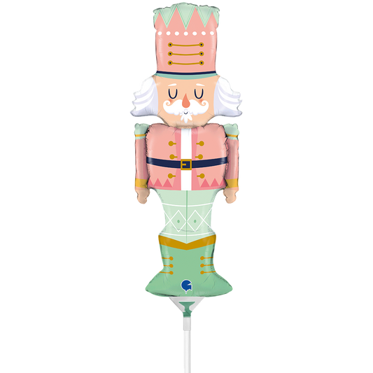 10 Miniballonnen Luchtgevuld - Pastel Notenkraker (Onverpakt)
