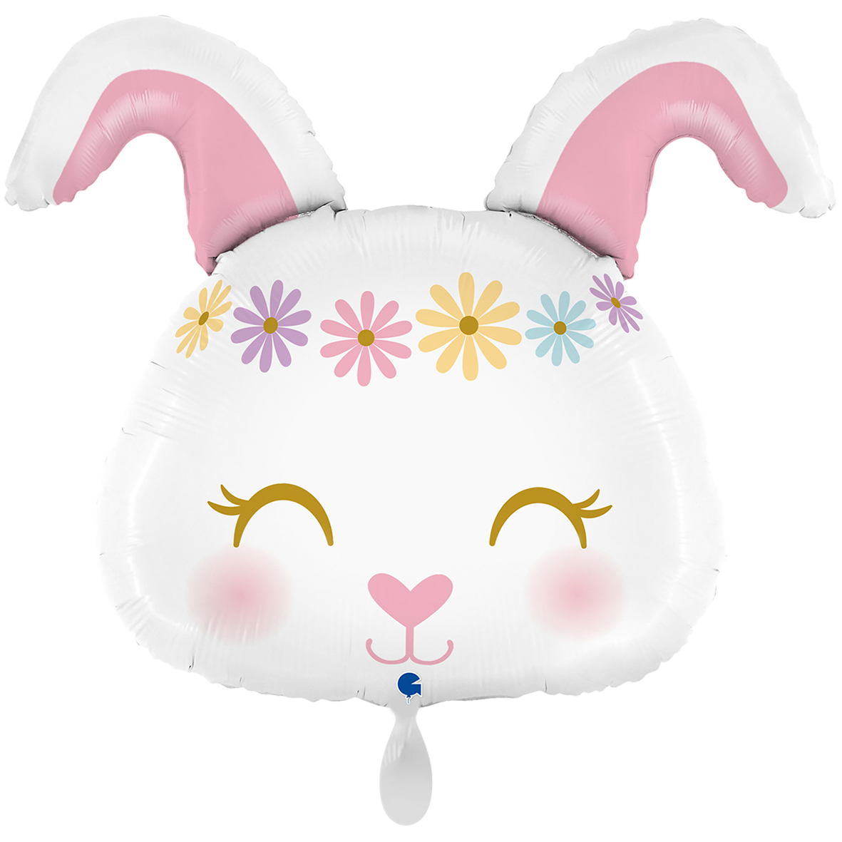 1 Ballon Géant - Hippie Bunny