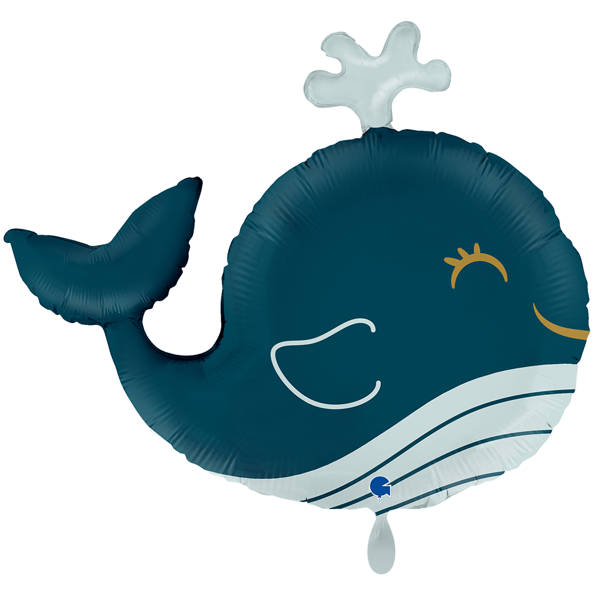 1 Ballon XXL - Baleine amusante