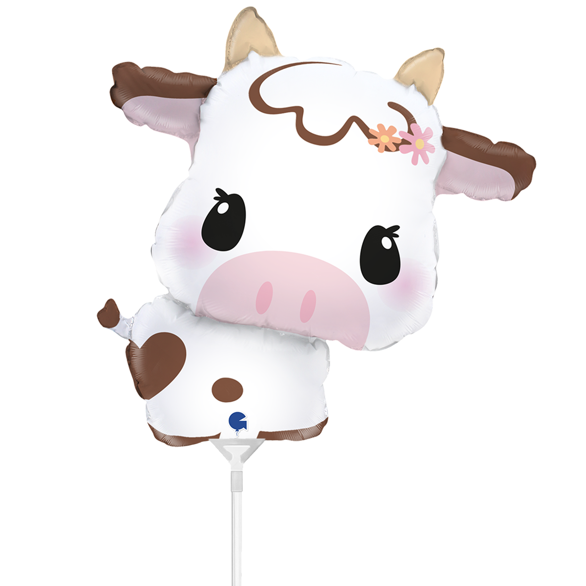10 mini-ballons airfill - Vache mignonne (Non emballé)