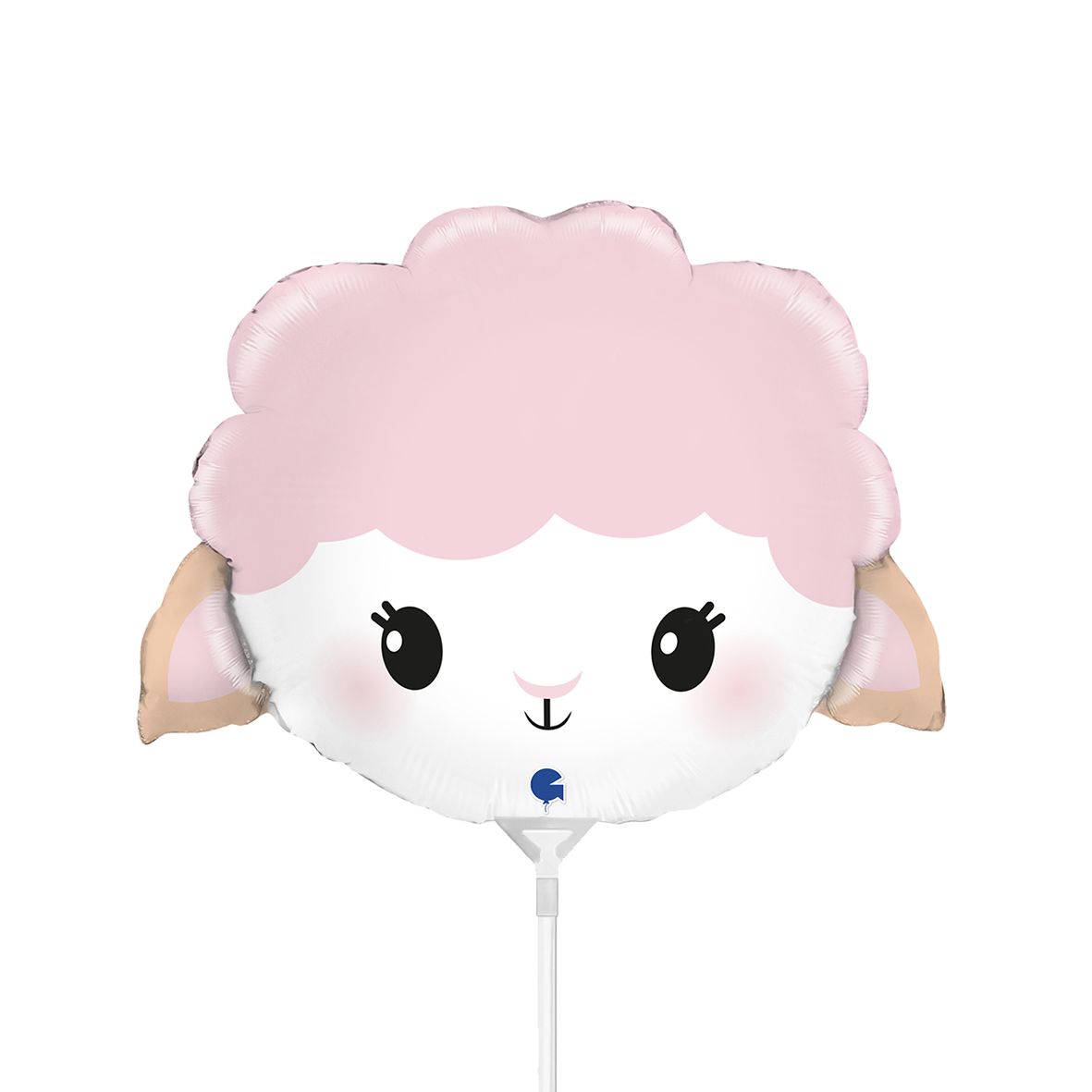 10 Mini Ballonnen Luchtgevuld - Schattig Schaap (Onverpakt)