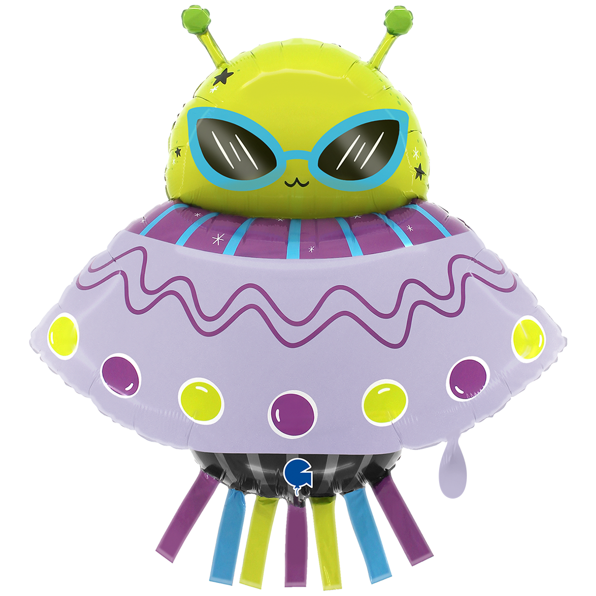 1 ballon XXL - Funky Alien
