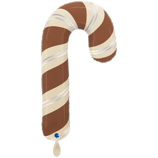 1 Ballon XXL - Satin Chocolate Candy Cane