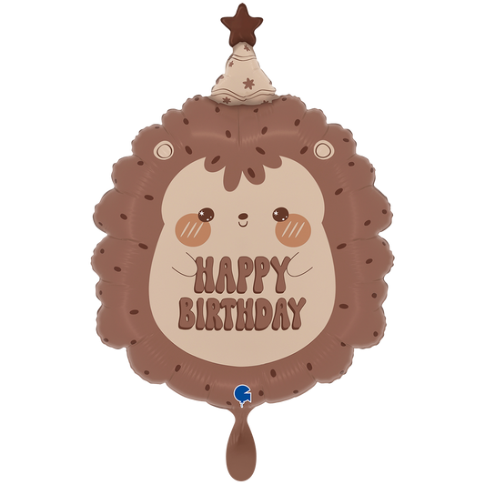 1 Ballon XXL - Happy Birthday Egel