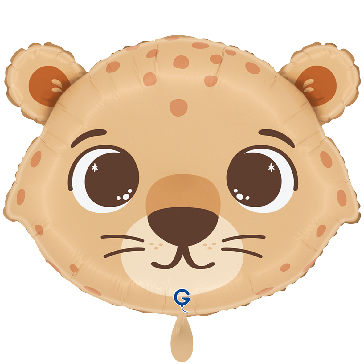 1 Ballon - Tête de guépard amusante