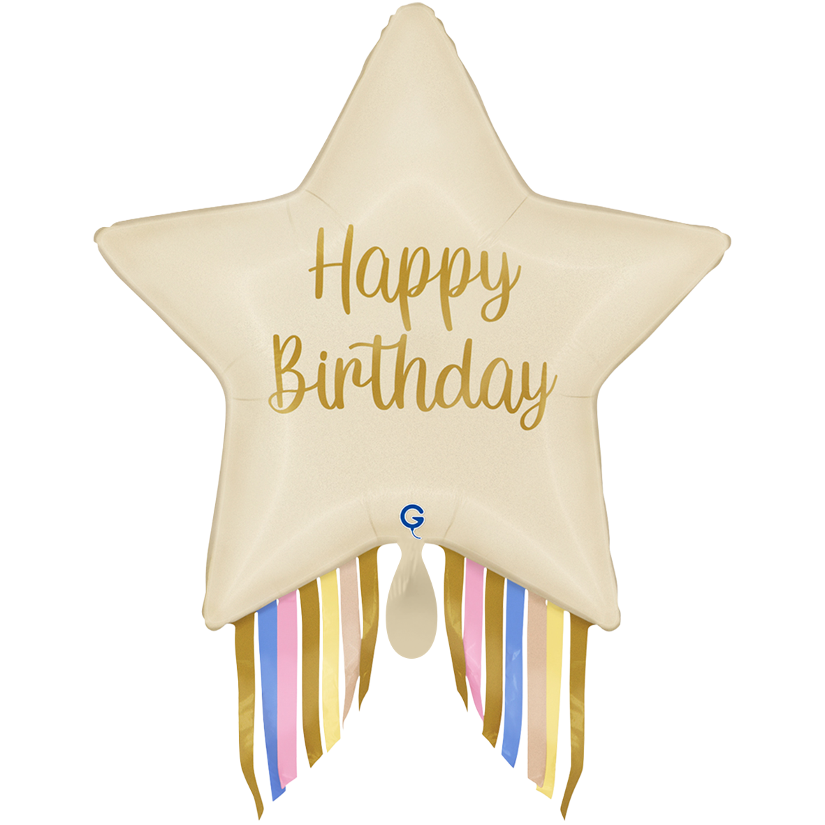 1 ballon - Anniversaire Starburst