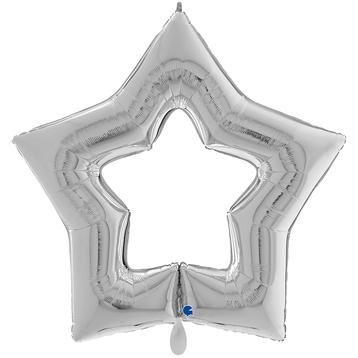 1 Ballon géant - Étoile Linky - Argent
