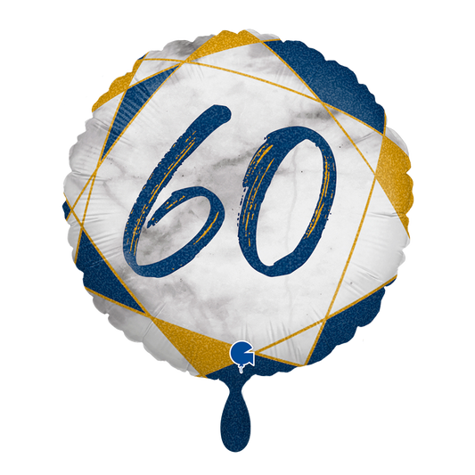 1 Ballon - Marble Mate 60 Bleu