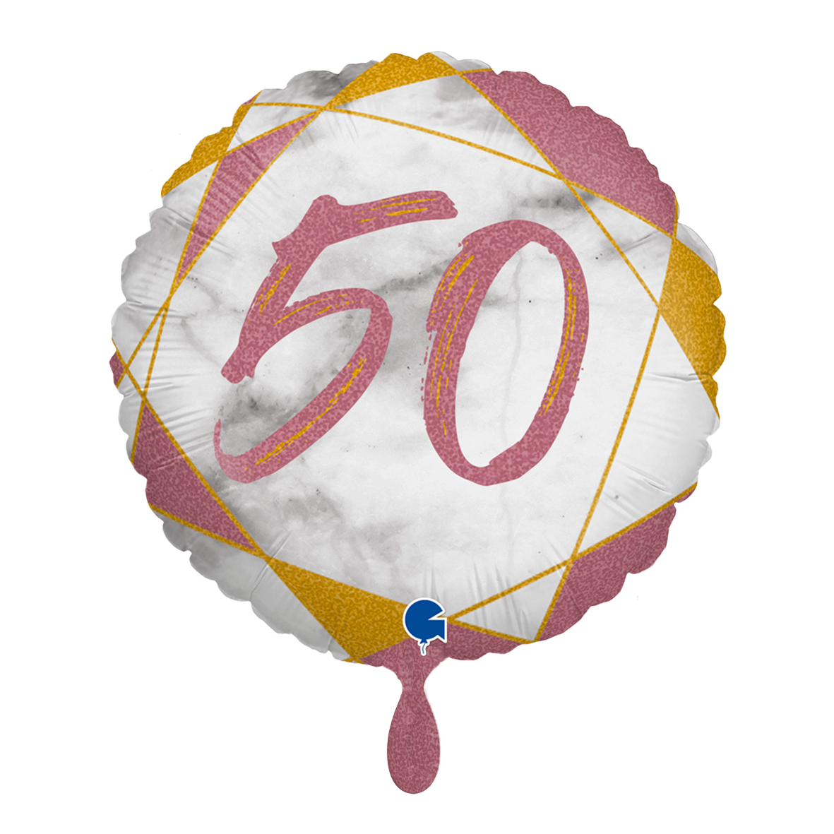 1 Ballon – Marble Mate 50 Roségold