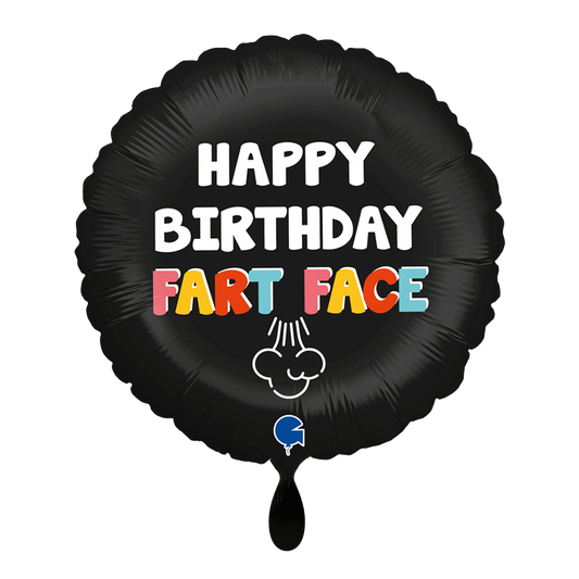 1 Ballon - Joyeux Anniversaire Fart Face