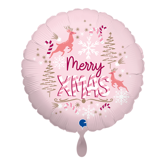 1 Ballon - Rose de Noël