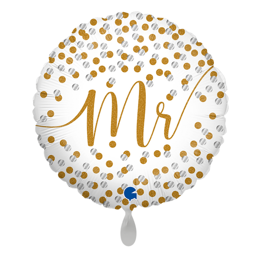 1 Ballon - M. Confettis