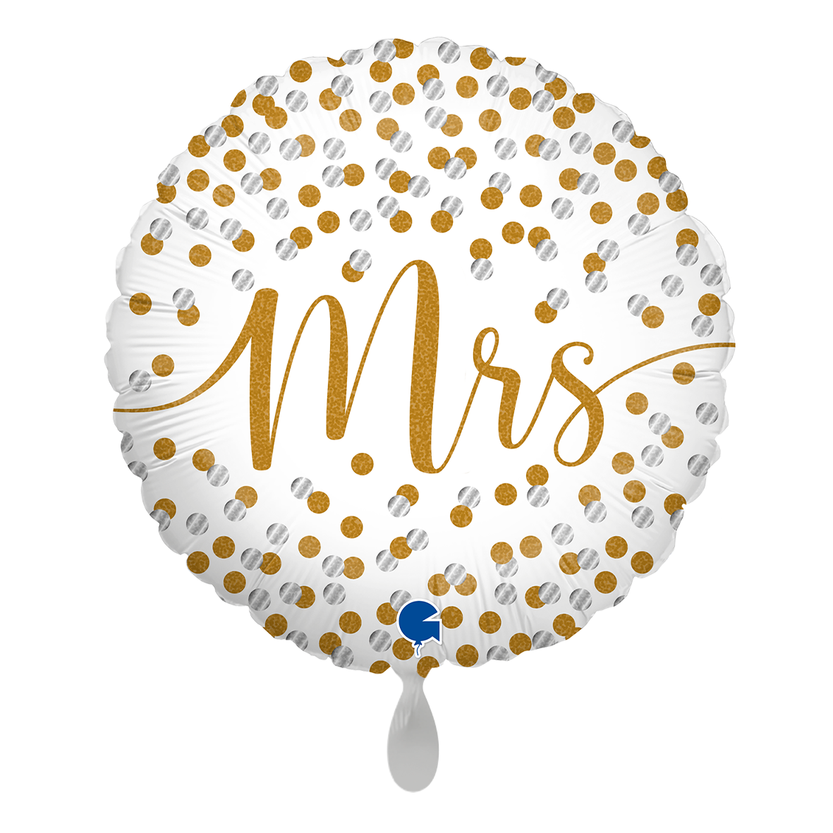 1 Ballon - Mevrouw Confetti
